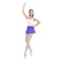 Saia Transpassada Infantil Só Dança ROXO