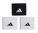 Kit Munhequeira adidas Tênis Beach Tennis Pequena - 3 Pares BRANCO/PRETO