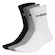 Meia adidas Unissex C Lin Crew - 3 Pares CINZA/PRETO