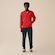 Agasalho Fila Letter Icon Masculino VERMELHO