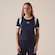 Blusa Fila Ribbed Letter Retro Feminina AZUL ESCURO