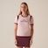 Blusa Fila Ribbed Letter Retro Feminina ROSA