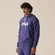 Blusão Com Capuz Fila Canguru F-Box Masculino AZUL