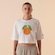 Camiseta Fila Oversized Orange Gt Feminina BRANCO