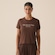 Camiseta Fila Regular Sport Club Feminina MARROM