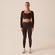 Calça Legging Fila Flat Life II Feminina MARROM
