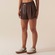 Short Fila Uc Terrinda V2 Feminino MARROM