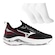 Tênis Masculino Mizuno Wave Zest 2 + 3 Pares de Meias PRETO/VERMELHO