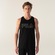 Camiseta Regata Fila Letter Outline Masculina PRETO/BRANCO