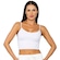Top Run More Alongado Essencial Feminino BRANCO