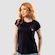 Camiseta Dry Fit Feminina Academia Básica Performance Wear PRETO