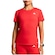 Camiseta Adidas Own The Run 3 Listras Feminina VERMELHO/BRANCO