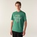 Camiseta Fila Comfort Born In Biella Letter Masculina VERDE MESCLA