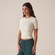 Camiseta Fila Regular Essentials Canelada Feminina BRANCO