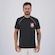 Camiseta Corinthians Logo Masculina FutFanatics PRETO