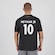 Camiseta Do Santos Neymar JR 10 Parrot Masculina FutFanatics PRETO