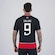 Camiseta São Paulo Calleri 9 Romper Masculina FutFanatics PRETO