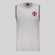 Camiseta Regata Vasco Presença Masculina FutFanatics BRANCO
