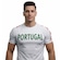 Camisa Portugal Kappa Proteção Solar Uv40+ Masculina BRANCO