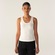 Camiseta Regata Fila Essentials Rib Feminina BRANCO