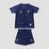 Kit Uniforme de Futebol Infantil do Grêmio III 25/26 Umbro Menino AZUL ESC/PRETO