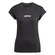 Camiseta Adidas W LIN SJ T Feminina PRETO/BRANCO