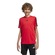 Camiseta adidas 3 Stripes Infantil VERMELHO