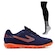 Chuteira De Society Topper Top Drible VI Masculino + Meião Penalty Matis 788 AZUL ESC/LARANJA