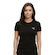 Camiseta Diadora Small Logo Feminina PRETO