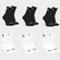 Kit Meia Fila Cano Alto Com 6 Pares PRETO/BRANCO