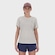 Camiseta New Balance Athletics Run Feminina CINZA