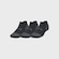 Kit Meia Under Armour Cano Baixo Performance Tech - 3 Pares - Unissex PRETO