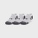Kit Meia Under Armour Invisível Performance Tech - 3 Pares - Unissex BRANCO