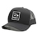 Boné Aba Curva RVCA Hawai Aloha Trucker SM26 Unissex PRETO