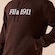 Casaco Com Capuz Fila Comfort Letter III Masculino MARROM