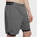 Shorts de Treino Under Armour Vanish Woven 2 em 1 Masculino CINZA