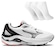 Tênis Masculino Mizuno Wave Vitality 6 + 3 Pares de Meias BRANCO/PRETO