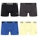 Kit 4 Cuecas Puma Boxer Sem Costura Masculina AMARELO