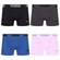 Kit 4 Cuecas Puma Boxer Sem Costura Masculina ROSA