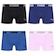 Kit 4 Cuecas Puma Boxer Sem Costura Masculina PRETO