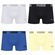 Kit 4 Cuecas Puma Boxer Sem Costura Masculina BRANCO