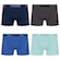 Kit 4 Cuecas Puma Boxer Sem Costura Masculina AZUL