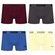 Kit 4 Cuecas Puma Boxer Sem Costura Masculina CINZA