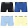Kit 4 Cuecas Puma Boxer Sem Costura Masculina AZUL