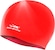Touca de Natação Gold Sports Massagem De Silicone VERMELHO