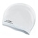 Touca de Natação Gold Sports Pro De Silicone Adulo BRANCO