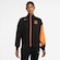 Jaqueta Corinthians Nike Total 90 Anthem III Academy Pro Feminina PRETO/LARANJA
