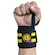 Munhequeira Elástica Wrist Wrap Be Stronger PRETO/AMARELO