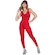 Macacão Liso Vekyo Suplex - Moda Fitness - Feminina VERMELHO