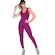 Macacão Liso Vekyo Suplex - Moda Fitness - Feminina ROXO